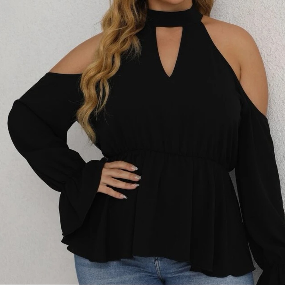 Peplum blouse